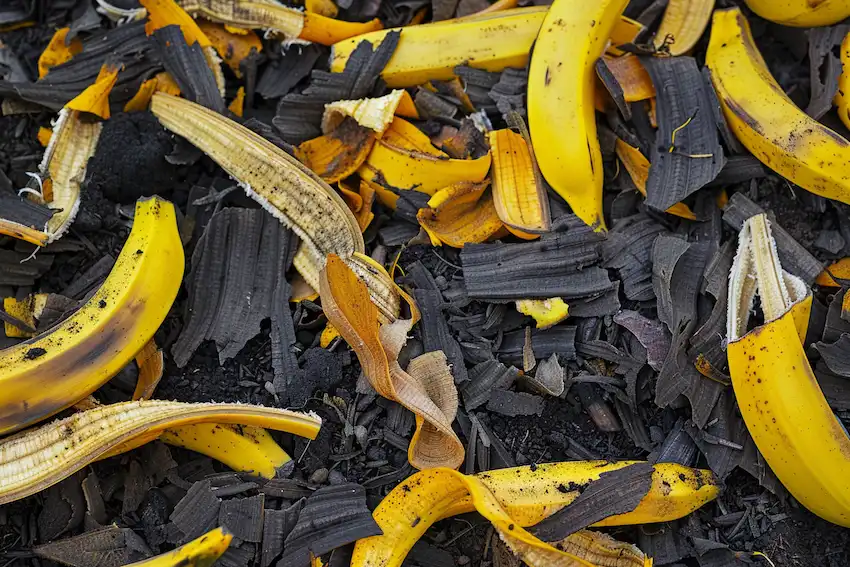Банановая кожура как удобрение